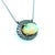 Metal Natural Opal Diamond Pendant Necklace 14k Gold 5.81 TCW Certified For Sale - Image 7 of 7