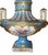 Pair of Sèvres Style Celestial Blue Porcelain Urns. Early 20th Century, France. For Sale - Image 10 of 12
