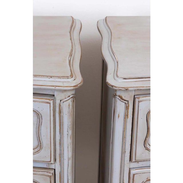 Pair of Three Drawer End Tables For Sale - Image 9 of 9