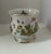 Ceramic Set of Three Vintage Lenwile Ardalt China Springtime Butterfly Pattern Base Cachepot Base Planter For Sale - Image 7 of 9