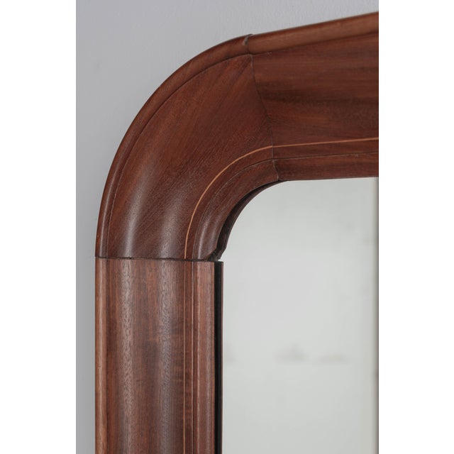 Louis Philippe French Louis Philippe Style Mahogany Mirror For Sale - Image 4 of 9