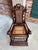 Antique French Child High Chair Renaissance Barley Twist Carved Oak Caned C1890 For Sale - Image 9 of 18