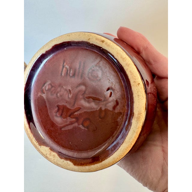 Brown Vintage Hull Pottery Mirror Brown Tea Set - 3pcs For Sale - Image 8 of 9