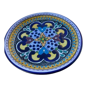 Hernandez Puebla Mexico Talavera, Signed Pottery Plate