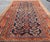 Textile Antique Persian Kurdish Rug With Diamond Medallion and Deep Navy Field 3'8 X 6'10 For Sale - Image 7 of 13