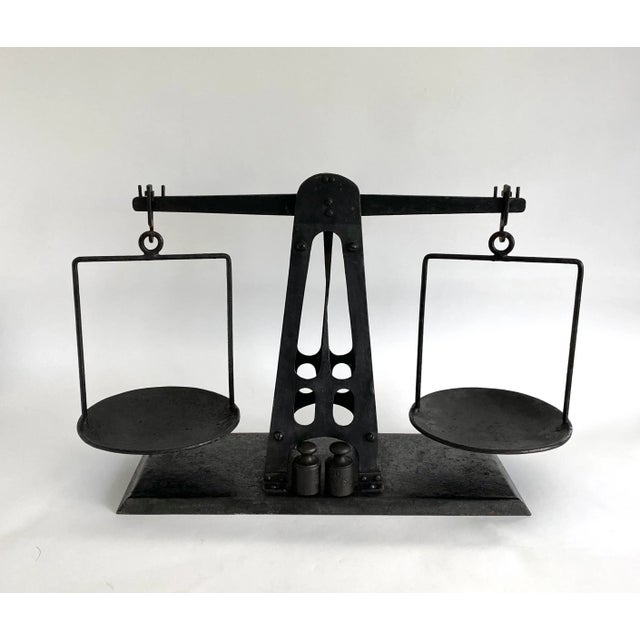 Extraordinary Antique French Balance Scale For Sale - Image 13 of 13