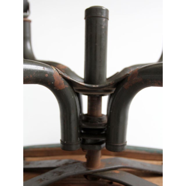 Vintage Industrial DoMore Swivel Office Chair For Sale - Image 14 of 14