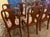Late 20th Century Henkel Harris Set of 8 Queen Anne Wild Black Cherry Dining Chairs 2 Armchairs For Sale - Image 9 of 12