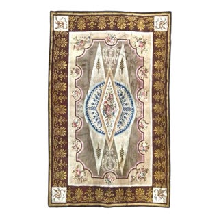 Large French Savonnerie Rug For Sale