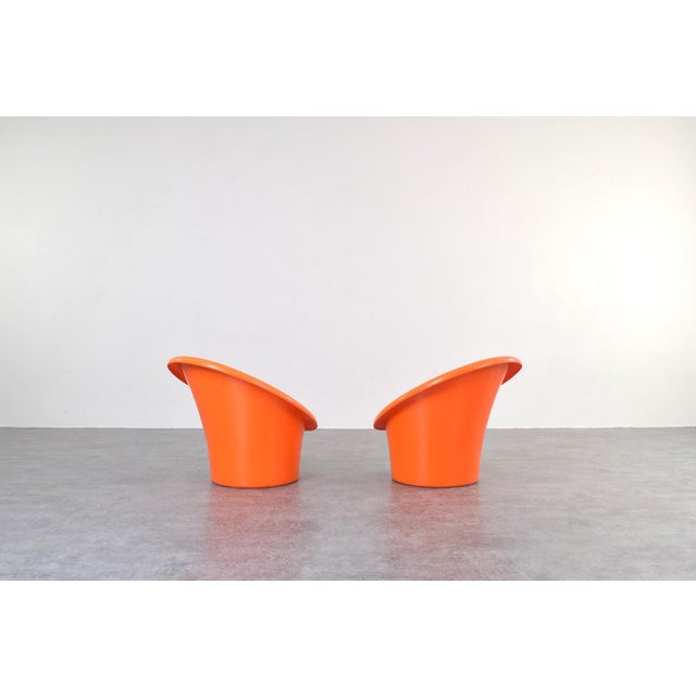 1970s Skopa Lounge Chairs by Ole Gjerløv-Knudsen and Torben Lind for Ikea, 1970s, Set of 2 For Sale - Image 5 of 18