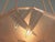 Art Deco 1930s Art Deco Peach Glass French Lighting Bowl Chandelier With Original Pink Cordelier For Sale - Image 3 of 6