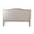 Upholstered and tufted in our sophisticated Natural linen, this king sized headboard is a timeless piece that will give a...