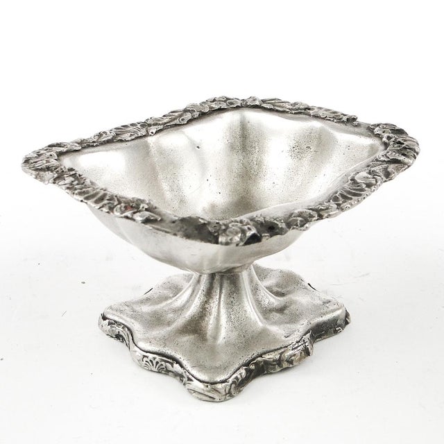 Biedermeier Salt Holder by Fraget, Poland, 1850s For Sale - Image 14 of 14