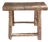 French Rustic Vintage Weathered Natural Wood Noodle Bench For Sale