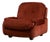 Lounge Chair in Velvet For Sale