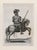 Renaissance 19th Century Engraving of a Mounted Dragoon on Horseback in Suit of Armour 1801 For Sale - Image 3 of 4
