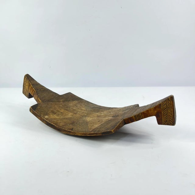 Early 20th Century Mossi Serving Platter Burkina Faso MATTER COLLECTION For Sale In Denver - Image 6 of 10