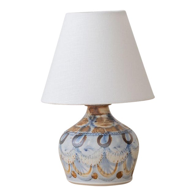 1960s French Ceramic Lamp by Jean-Claude Courjault For Sale