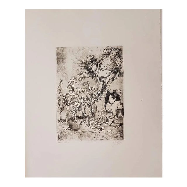 Landscape with Grapevine 1969 For Sale