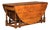 English 19th Century Pine Drop-Leaf Table with Oval Top and Turned Legs For Sale