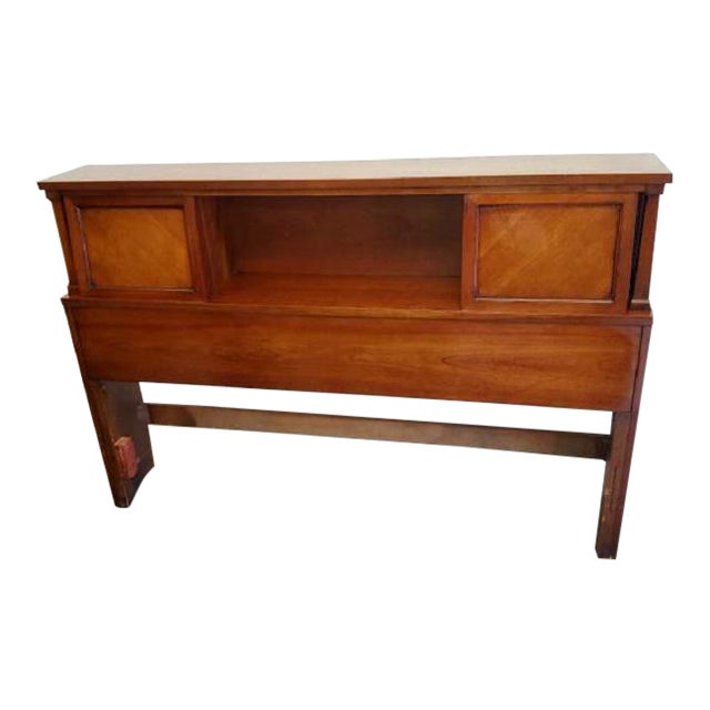 Vintage Full Size Bookcase Headboard Chairish