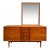Mid 20th Century Kipp Stewart for Drexel “Declaration” Walnut Mid Century Modern Lowboy Dresser For Sale