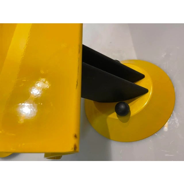 Metal Mid-Century Italian Yellow Metal Sconces, Set of 3 For Sale - Image 7 of 12