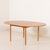 Danish Oak Round Dining Table with One Extension, 1970s For Sale - Image 4 of 13