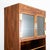 Mid Century Modern Cabinet Compact Display Scene One Henredon Campaign Dark Wood For Sale - Image 12 of 12