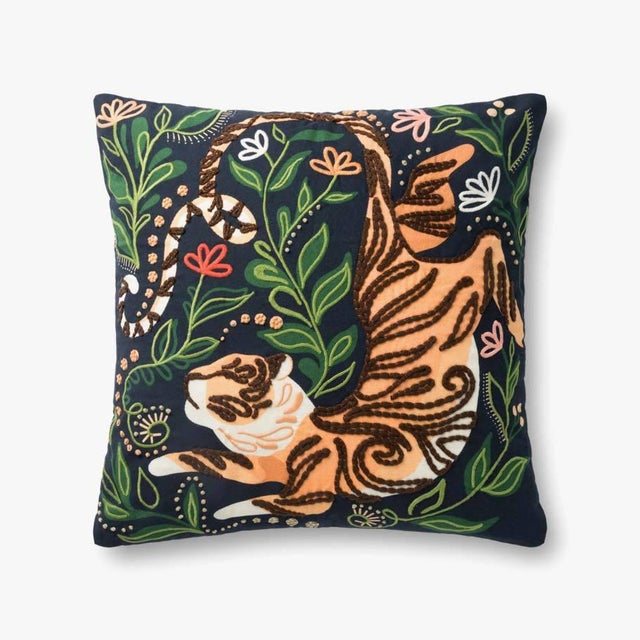 Down Filled Tiger Throw Pillow Chairish
