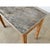 French 19th Century Marble Top Oak Console For Sale - Image 10 of 13