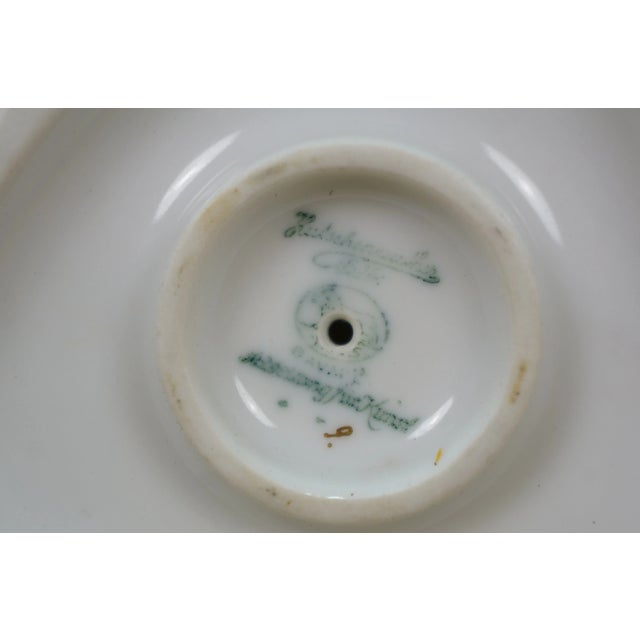 Gray Antique 1925 Hutschenreuther Fritz Klee African Gray Parrot Porcelain Figurine For Sale - Image 8 of 13