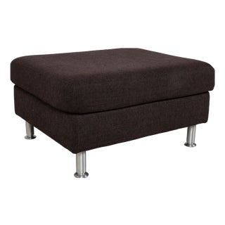 Fabric Concept Plus Ottoman in Grey from Ewald Schillig For Sale