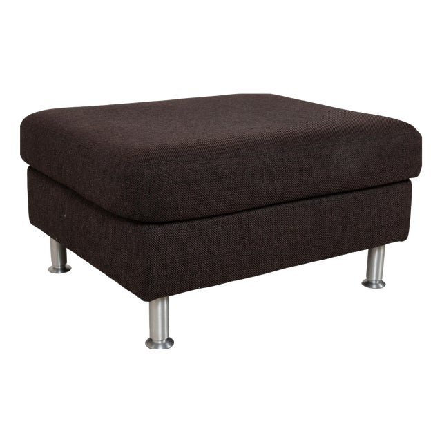 Fabric Concept Plus Ottoman in Grey from Ewald Schillig For Sale