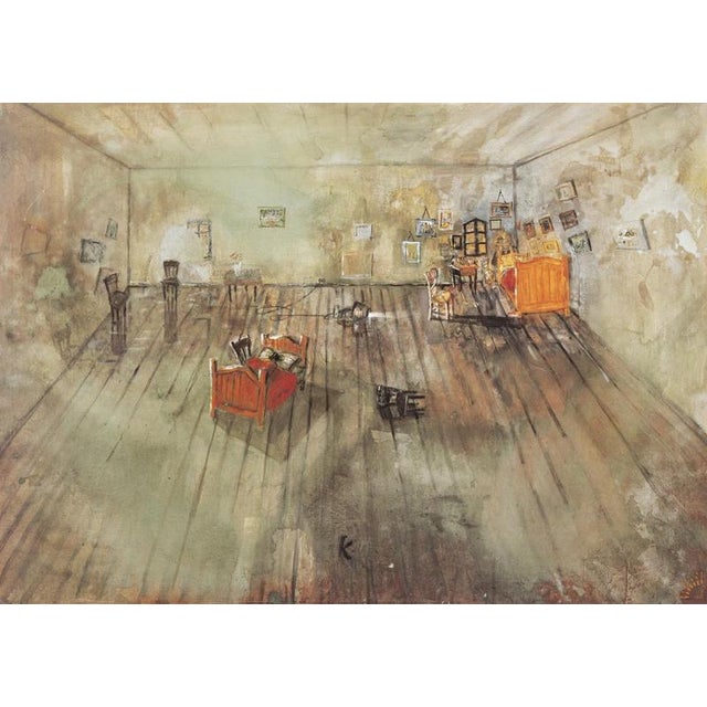 Homage to Van Gogh Poster after Guilermo Kuitca, 1990 For Sale - Image 6 of 6