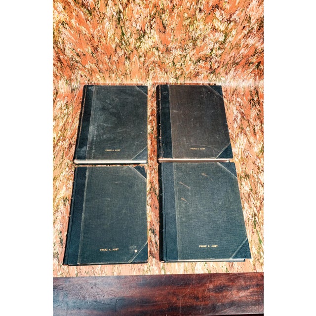 Set of 4, Rare Landscape Architecture Magazine Leather Spine Antique Books Franz Aust For Sale - Image 14 of 15