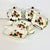 This is a fabulous vintage find. It’s from the 1950s and is for serving fresh strawberries with cream and sugar. The set...