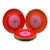 Vintage CTO Japan Melamine Flower Power Plates and Serving Platters, Set of 10 For Sale