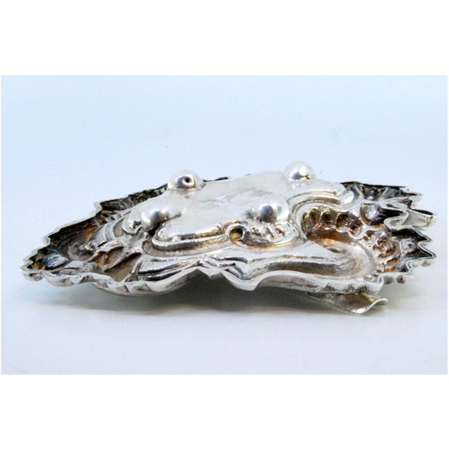 Silver Ashtray with High Reliefs For Sale - Image 5 of 7