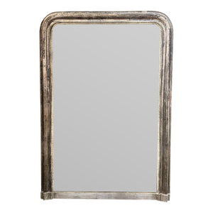 19th C. French Silver Louis Philippe Mirror