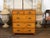 19th Century English 19th Century Teak Campaign Chest with Five Drawers and Brass Hardware For Sale - Image 5 of 12