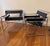 Wassily Chairs in Tubular Steel and Leather by Marcel Breuer, 1970s, Set of 2 For Sale - Image 6 of 7
