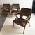 Armchairs with Wooden Structure & Velvet Upholstery by Antonio Gorgone, 1950s, Set of 3 For Sale - Image 4 of 14