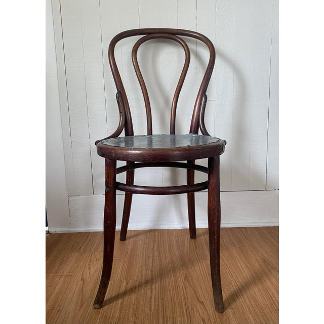 希少! Jacob & Josef Kohn ベントウッドチェア Jacob & Josef Kohn Bentwood Chair, Antique Pressed Seat Cafe