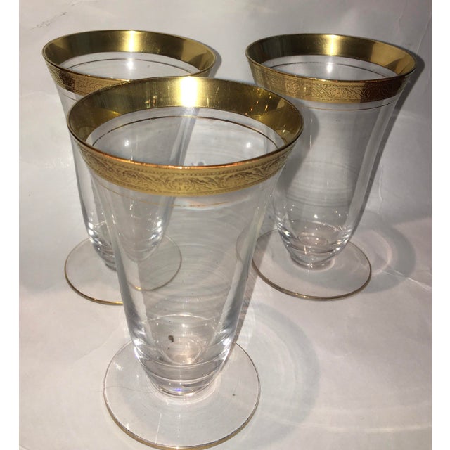 Vintage Gold Rim Glasses Set of 3 Chairish