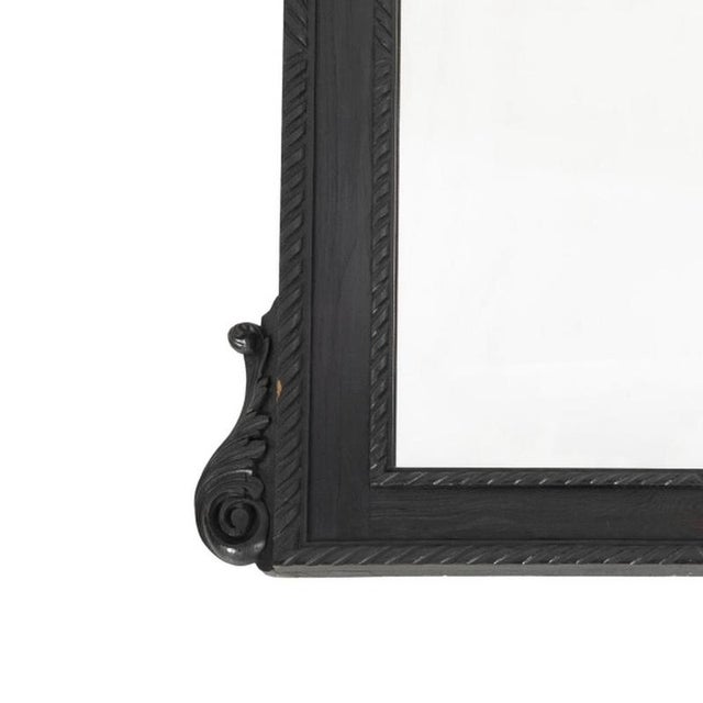 Portuguese Wooden Wall Mirror, 20th Century For Sale - Image 3 of 6