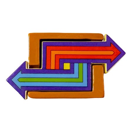 Titano Series Container Vase from Isa Ceramiche San Marino, 1970s For Sale