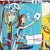 2020s l'Esercito - Original Colorful Cubist Figurative Mixed Media Acrylic Painting on Canvas For Sale - Image 5 of 9