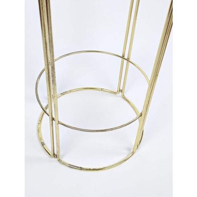 Birdcage Stool with Wire Frame, France, 1980 For Sale - Image 4 of 9