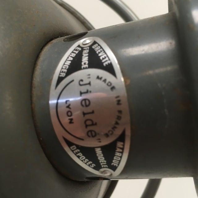 Vintage Industrial Desk Lamp by Jean-Louis Domecq for Jieldé, 1950s For Sale - Image 4 of 7